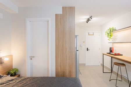 Studio para alugar com 25m², 1 quarto e sem vagaQuarto