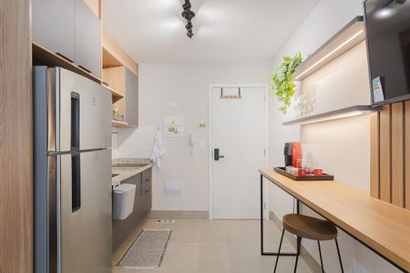 Studio para alugar com 25m², 1 quarto e sem vagaCozinha