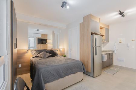 Studio para alugar com 25m², 1 quarto e sem vagaQuarto