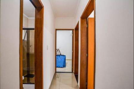 Corredor de apartamento à venda com 3 quartos, 80m² em Vila Guarani, Santo André