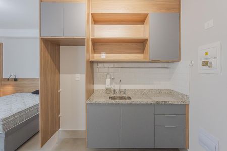Studio para alugar com 25m², 1 quarto e sem vagaCozinha