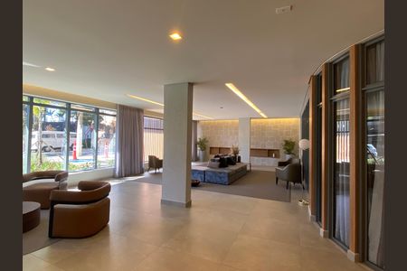 Apartamento para alugar com 124m², 3 quartos e 2 vagasHall social
