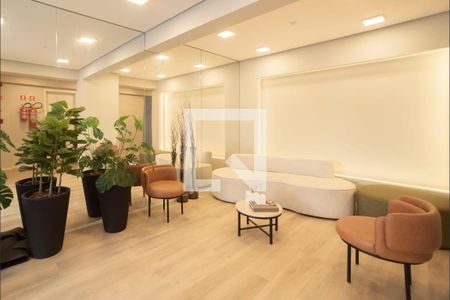 Apartamento para alugar com 30m², 1 quarto e sem vaga Apartamento para alugar com 30m², 1 quarto e sem vagaHall social