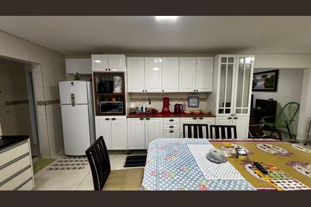 Sala de Jantar - Cozinha de casa à venda com 2 quartos, 240m² em Vila Sao Joao, Santo André