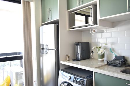 Apartamento para alugar com 43m², 1 quarto e 1 vagaSala/Cozinha