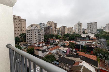 Varanda da Sala de apartamento para alugar com 2 quartos, 45m² em Pompeia, São Paulo