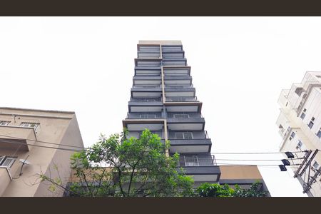 Studio para alugar com 26m², 1 quarto e sem vaga Studio para alugar com 26m², 1 quarto e sem vagaFachada