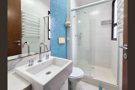 Apartamento para alugar com 135m², 2 quartos e 2 vagasBanheiro da Suíte 1