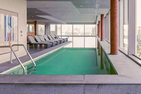 Área comum - Piscina de kitnet/studio à venda com 1 quarto, 30m² em Moema, São Paulo
