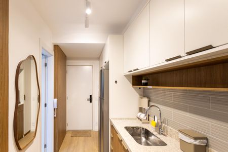 Studio à venda com 30m², 1 quarto e sem vagaCozinha