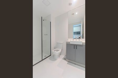 Studio para alugar com 25m², 1 quarto e sem vaga Studio para alugar com 25m², 1 quarto e sem vagaBanheiro