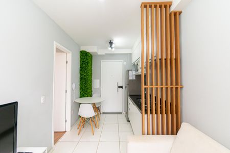 Sala de apartamento à venda com 1 quarto, 28m² em Vila Tolstoi, São Paulo