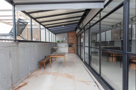 Apartamento para alugar com 33m², 1 quarto e 1 vaga Apartamento para alugar com 33m², 1 quarto e 1 vagaÁrea comum - Salão de festas