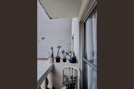 Studio à venda com 34m², 1 quarto e 1 vagaVaranda