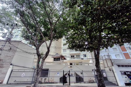 Studio à venda com 34m², 1 quarto e 1 vagaFachada - Plaquinha