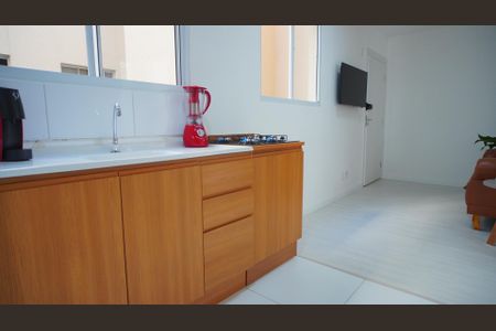 Apartamento à venda com 40m², 2 quartos e sem vaga Apartamento à venda com 40m², 2 quartos e sem vagaCozinha e sala