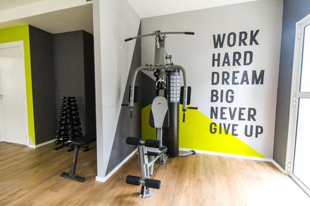 Studio para alugar com 20m², 1 quarto e sem vaga Studio para alugar com 20m², 1 quarto e sem vagaÁrea comum - Academia