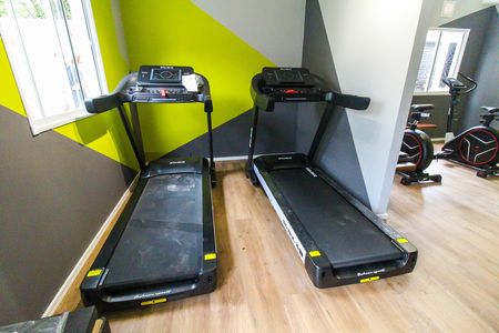 Studio para alugar com 20m², 1 quarto e sem vaga Studio para alugar com 20m², 1 quarto e sem vagaÁrea comum - Academia