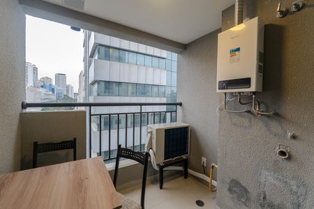 Sacada de apartamento para alugar com 1 quarto, 27m² em Bela Vista, São Paulo