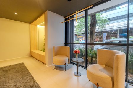 Apartamento para alugar com 27m², 1 quarto e sem vaga Apartamento para alugar com 27m², 1 quarto e sem vagaHall de entrada