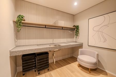 Apartamento para alugar com 27m², 1 quarto e sem vaga Apartamento para alugar com 27m², 1 quarto e sem vagaLavanderia