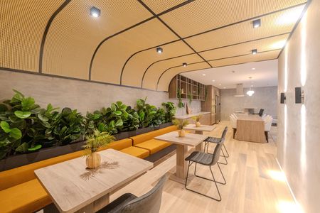 Apartamento para alugar com 27m², 1 quarto e sem vaga Apartamento para alugar com 27m², 1 quarto e sem vagaÁrea comum - Salão de festas