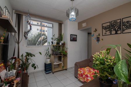 Sala de apartamento para alugar com 2 quartos, 48m² em Jardim Novo Angulo, Hortolândia