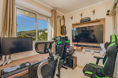 Quarto 1 de apartamento para alugar com 2 quartos, 47m² em Morro Santana, Porto Alegre