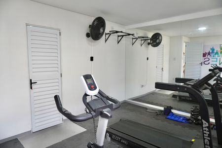 Apartamento para alugar com 130m², 2 quartos e 2 vagas Apartamento para alugar com 130m², 2 quartos e 2 vagasÁrea comum - Academia