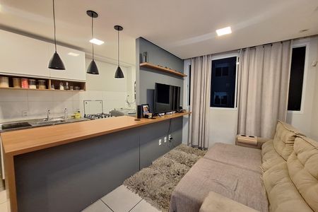Sala de casa para alugar com 2 quartos, 48m² em Parque Sarapuí, Duque de Caxias