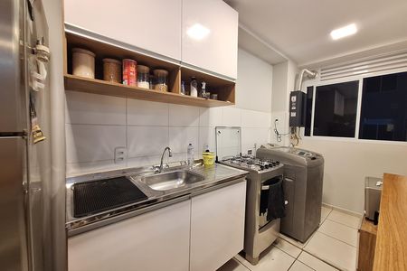 Cozinha de casa para alugar com 2 quartos, 48m² em Parque Sarapuí, Duque de Caxias