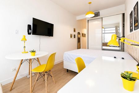 Apartamento para alugar com 32m², 1 quarto e sem vaga Apartamento para alugar com 32m², 1 quarto e sem vagaDormitório