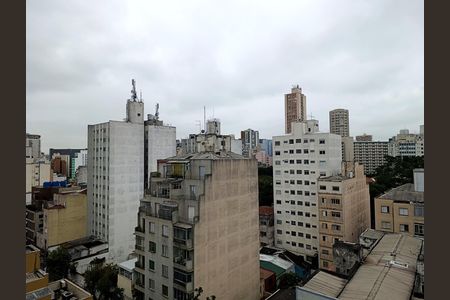 Vista do Dormitório de apartamento para alugar com 1 quarto, 32m² em Bela Vista, São Paulo