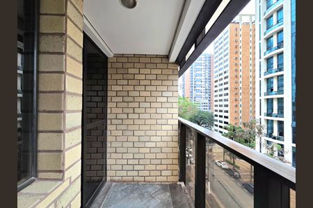 Studio para alugar com 37m², 1 quarto e 1 vagaVaranda