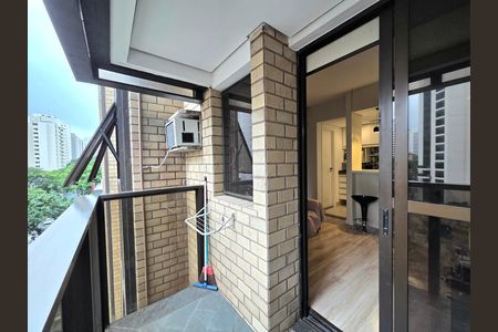 Studio para alugar com 37m², 1 quarto e 1 vagaVaranda