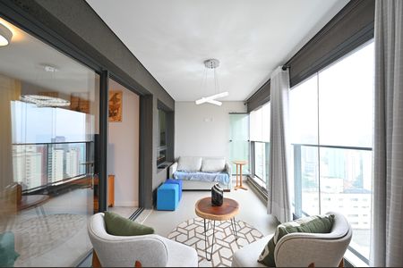Varanda de apartamento para alugar com 3 quartos, 90m² em Vila Clementino, São Paulo