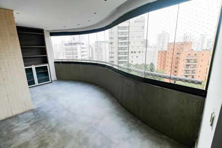 Varanda da Sala de apartamento à venda com 4 quartos, 160m² em Jardim Ampliacao, São Paulo