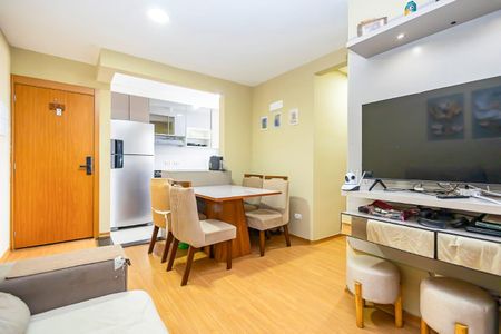 Sala de apartamento à venda com 2 quartos, 54m² em Bacacheri, Curitiba