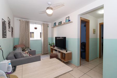 Sala de apartamento para alugar com 2 quartos, 47m² em Guadalupe, Rio de Janeiro