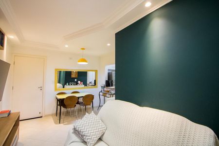 Sala de apartamento à venda com 2 quartos, 59m² em Vila Príncipe de Gales, Santo André