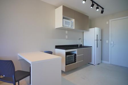 Studio para alugar com 29m², 1 quarto e sem vaga Studio para alugar com 29m², 1 quarto e sem vagaCozinha