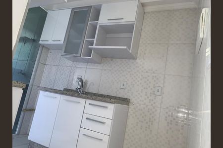 Cozinha de apartamento à venda com 2 quartos, 44m² em Vila Jaraguá, São Paulo