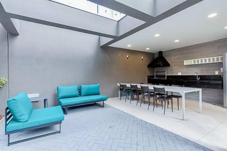 Studio para alugar com 27m², 1 quarto e sem vaga Studio para alugar com 27m², 1 quarto e sem vagaÁrea comum - Espaço Gourmet
