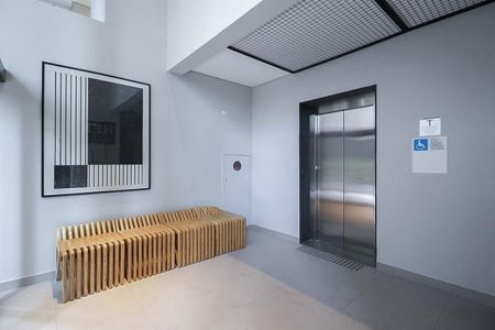 Studio para alugar com 27m², 1 quarto e sem vaga Studio para alugar com 27m², 1 quarto e sem vagaÁrea comum - Hall Social