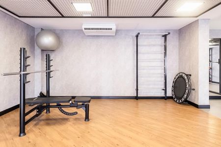 Studio para alugar com 27m², 1 quarto e sem vaga Studio para alugar com 27m², 1 quarto e sem vagaÁrea comum - Academia