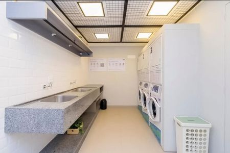 Studio para alugar com 27m², 1 quarto e sem vaga Studio para alugar com 27m², 1 quarto e sem vagaÁrea comum - Lavanderia