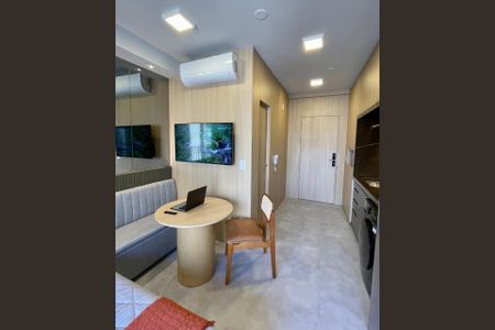 Studio à venda com 25m², 1 quarto e sem vaga Studio à venda com 25m², 1 quarto e sem vagaSala/Quarto