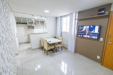 Sala de apartamento para alugar com 2 quartos, 48m² em Bandeirantes (pampulha), Belo Horizonte