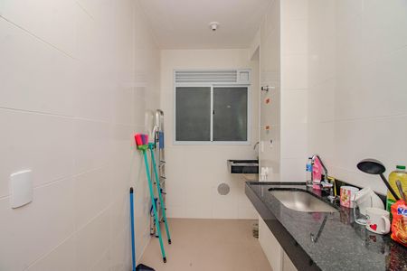 Apartamento à venda com 65m², 2 quartos e 1 vagaCozinha e Área de Serviço