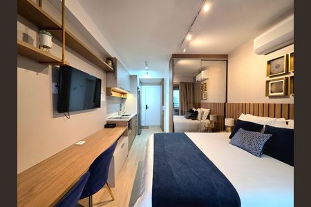 Studio de kitnet/studio à venda com 1 quarto, 30m² em Moema, São Paulo